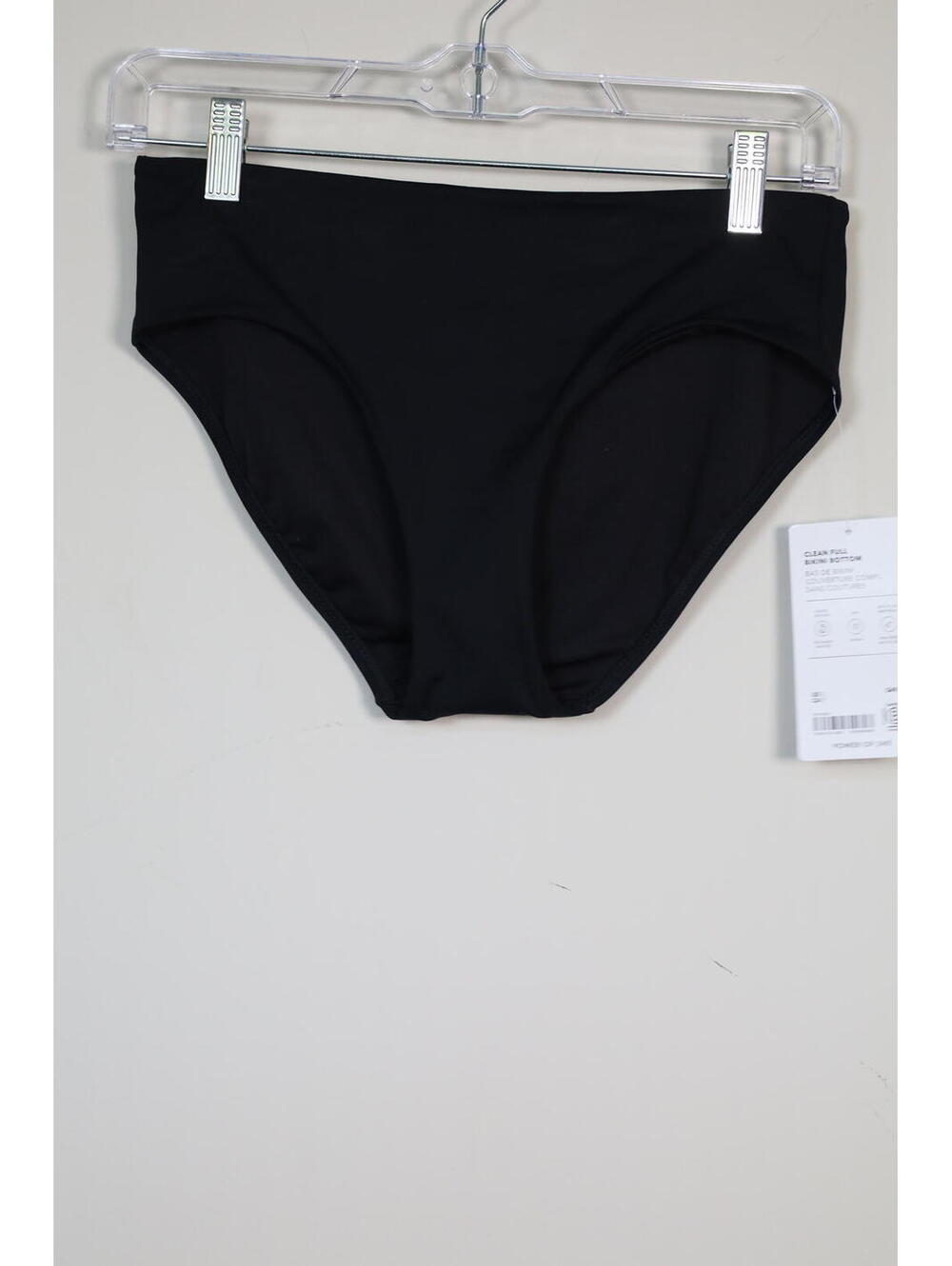 Athleta *NWT* full bikini bottoms black size Small